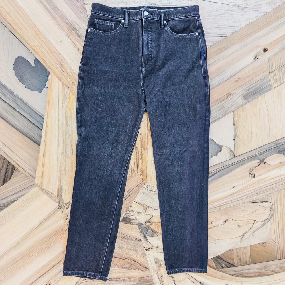 Banana Republic, Premium Black Denim, Ultra High Rise Slim Fit, Women's Size 32